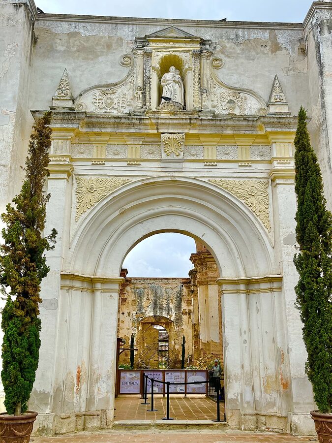Interior of Antigua Guatemala Cathedral