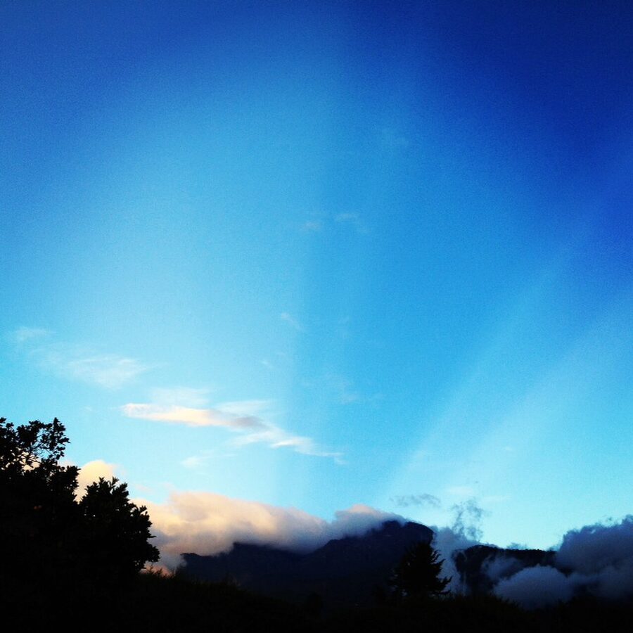 Volcan Baru at sunset (atardecer)