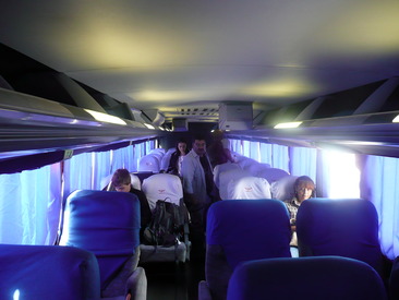 A Hedman Alas long-distance coach bus in Honduras
