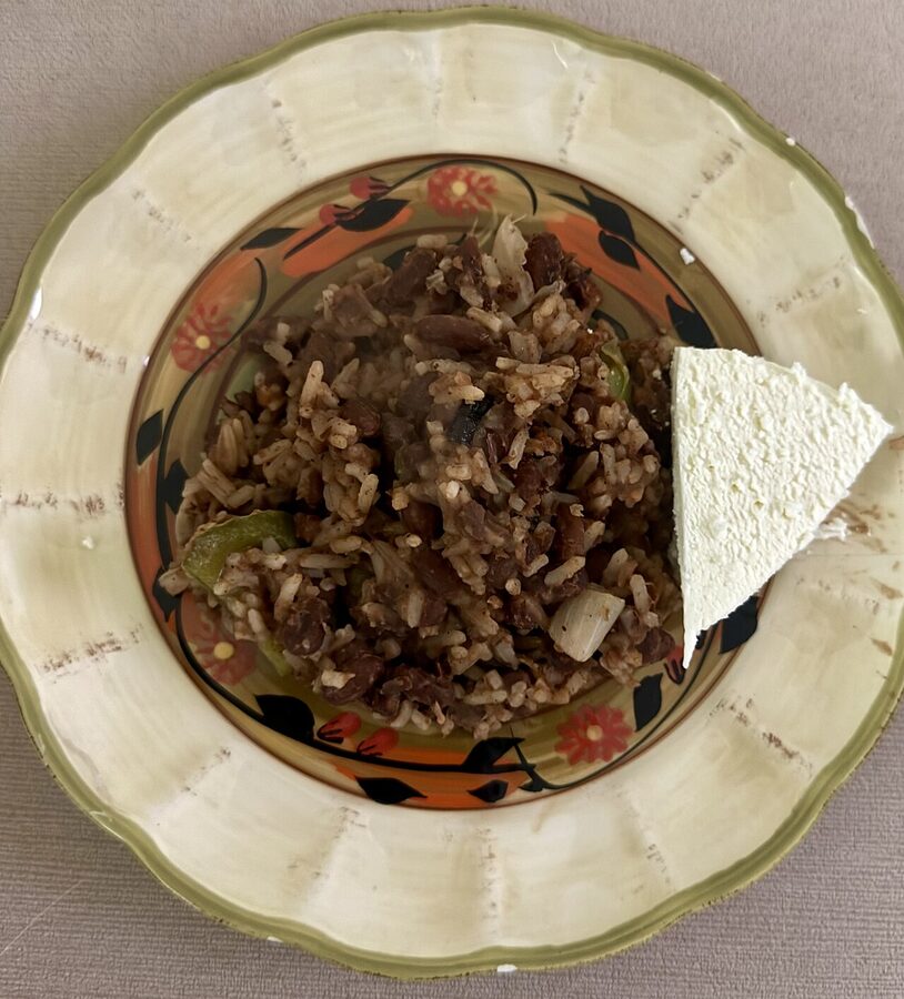 Gallo pinto Costa Rican breakfast