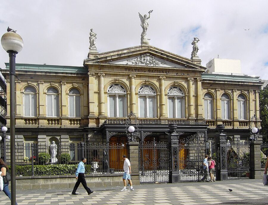 Teatro Nacional San Jose Costa Rica facade
