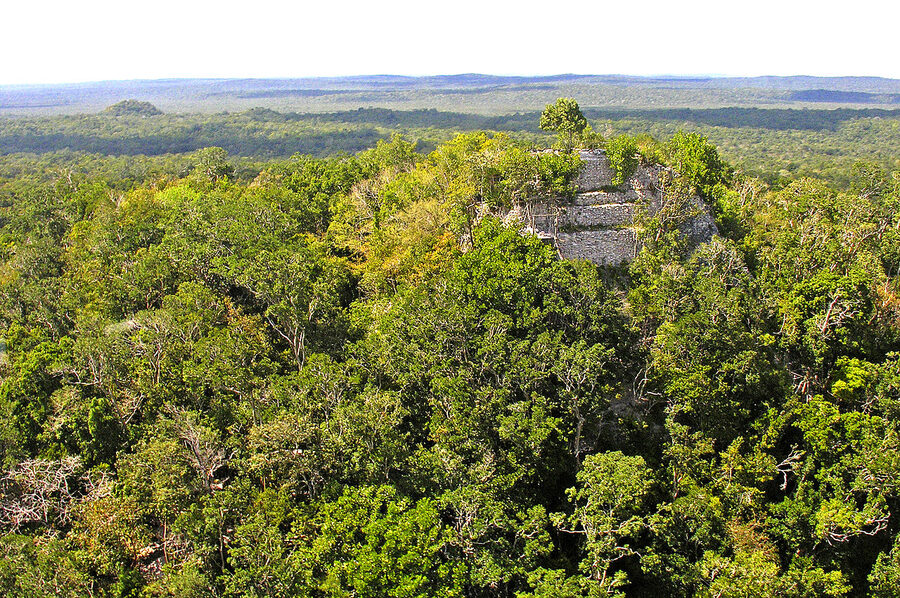 La Danta pyramid at El Mirador Guatemala
