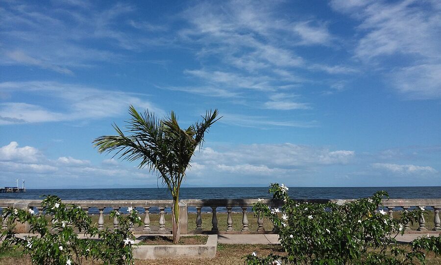 Lake Nicaragua viewed from Granada