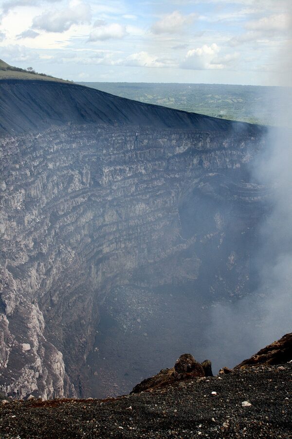 Lava lake at Masaya Volcano Nicaragua