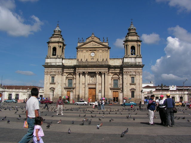 Catedral Metropolitana, the colonial cathedral on Plaza Mayor in Zona 1, Guatemala City