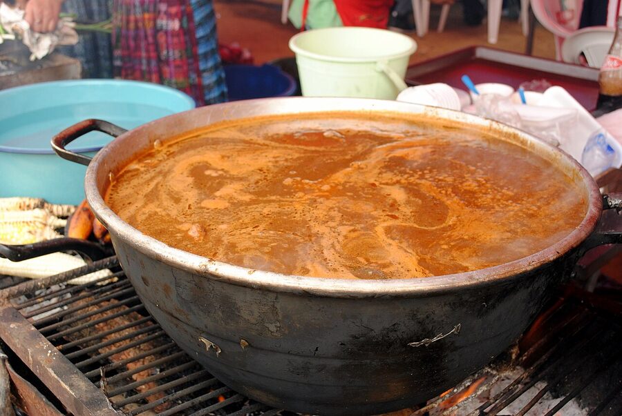 Pepian stew the national dish of Guatemala