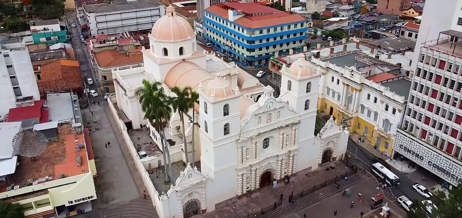 Catedral de Tegucigalpa in Honduras