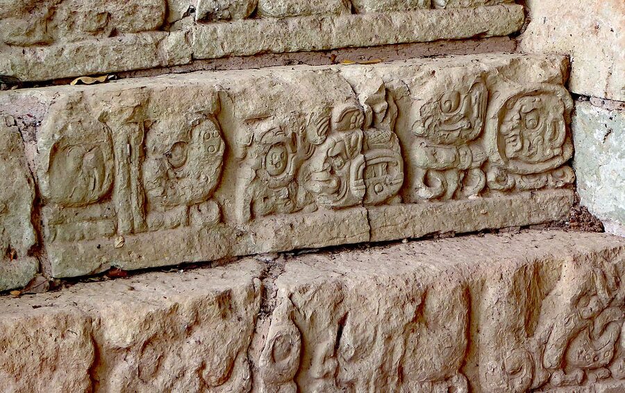 Hieroglyphic Stairway at Copan, Honduras