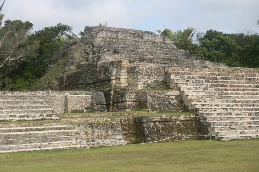 Temple of the Jaguar at Lamanai, Belize
