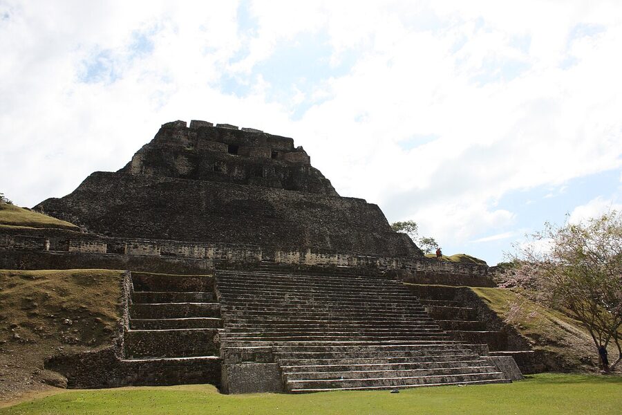 El Castillo at Xunantunich, the second tallest structure in Belize