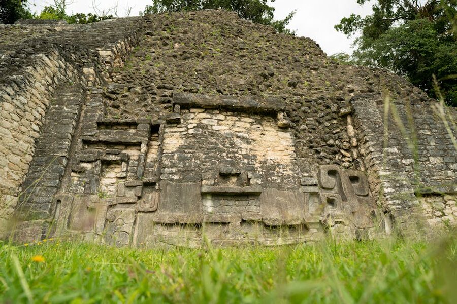 Mayan ruins at Xunantunich in Cayo District, Belize