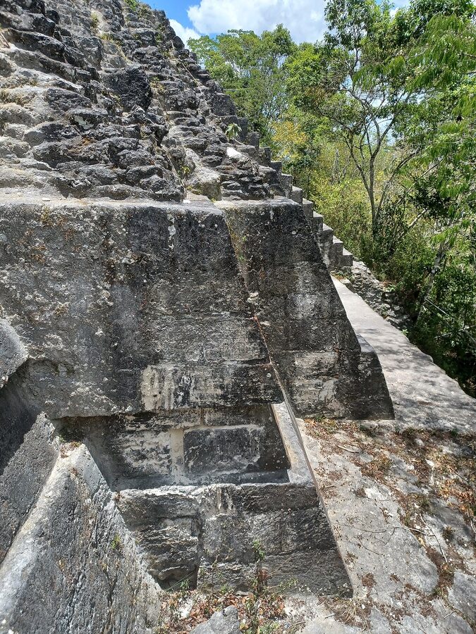 Temple IV the tallest pyramid at Tikal